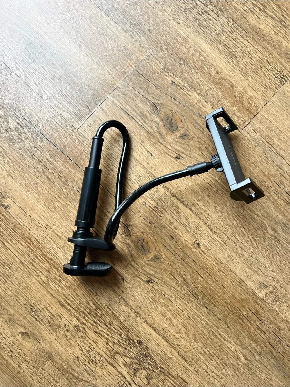 Black Gooseneck Tablet/Phone Stand